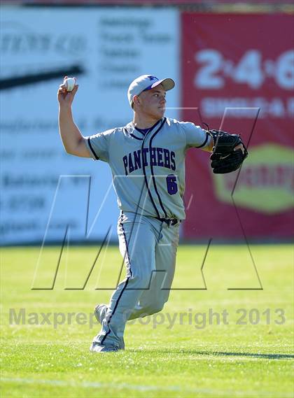 Thumbnail 3 in Lyndonville vs. Pine Valley Central (NYSPHSAA Far West Regional) photogallery.