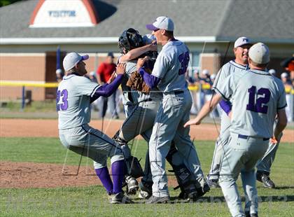 Thumbnail 1 in Lyndonville vs. Pine Valley Central (NYSPHSAA Far West Regional) photogallery.