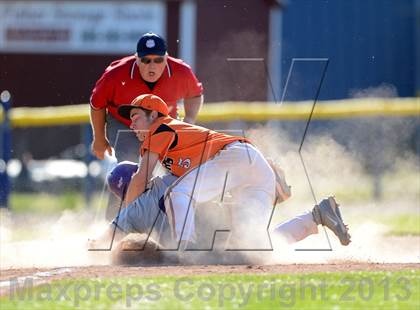 Thumbnail 1 in Lyndonville vs. Pine Valley Central (NYSPHSAA Far West Regional) photogallery.