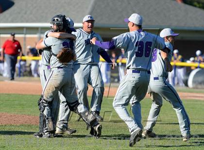 Thumbnail 2 in Lyndonville vs. Pine Valley Central (NYSPHSAA Far West Regional) photogallery.