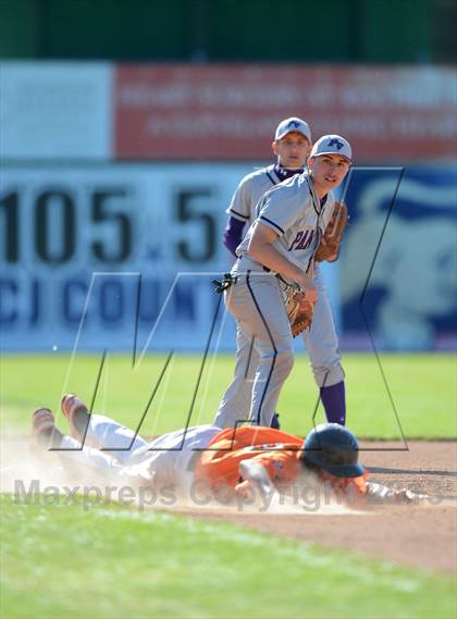 Thumbnail 2 in Lyndonville vs. Pine Valley Central (NYSPHSAA Far West Regional) photogallery.