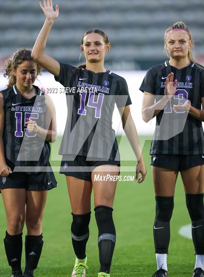 Thumbnail 2 in Dakota Ridge vs. Lutheran (CHSAA 4A State Final) photogallery.