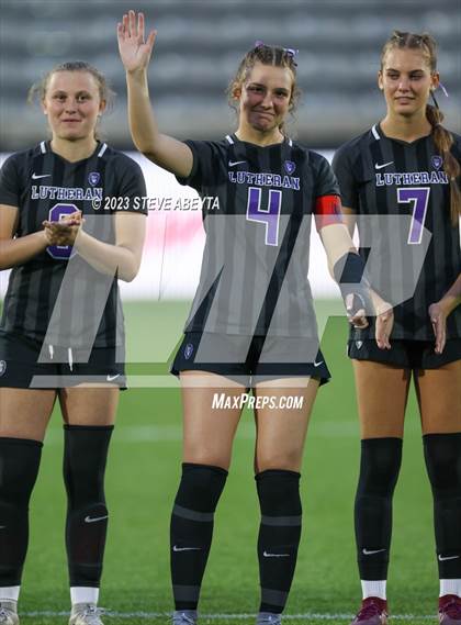 Thumbnail 3 in Dakota Ridge vs. Lutheran (CHSAA 4A State Final) photogallery.