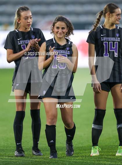 Thumbnail 2 in Dakota Ridge vs. Lutheran (CHSAA 4A State Final) photogallery.