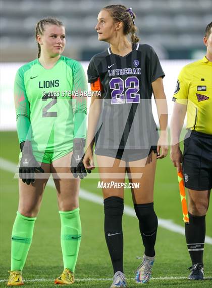 Thumbnail 2 in Dakota Ridge vs. Lutheran (CHSAA 4A State Final) photogallery.