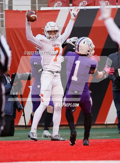 Thumbnail 3 in Lehi vs. Timpview (UHSAA 5A Final) photogallery.