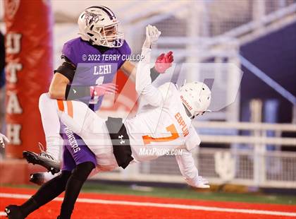 Thumbnail 2 in Lehi vs. Timpview (UHSAA 5A Final) photogallery.