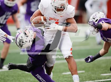 Thumbnail 2 in Lehi vs. Timpview (UHSAA 5A Final) photogallery.
