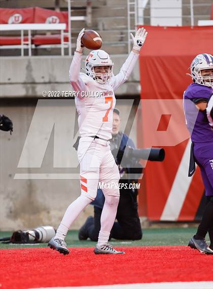 Thumbnail 1 in Lehi vs. Timpview (UHSAA 5A Final) photogallery.