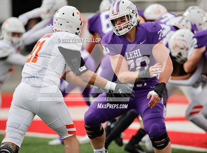 Thumbnail 3 in Lehi vs. Timpview (UHSAA 5A Final) photogallery.