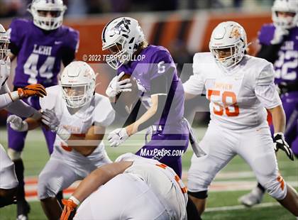 Thumbnail 2 in Lehi vs. Timpview (UHSAA 5A Final) photogallery.