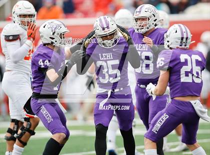 Thumbnail 1 in Lehi vs. Timpview (UHSAA 5A Final) photogallery.