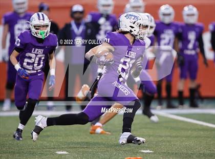 Thumbnail 2 in Lehi vs. Timpview (UHSAA 5A Final) photogallery.