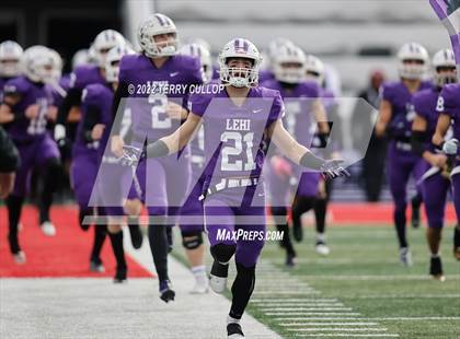 Thumbnail 2 in Lehi vs. Timpview (UHSAA 5A Final) photogallery.