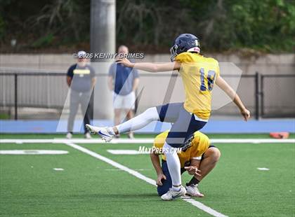 Thumbnail 1 in JV: Marist vs Blessed Trinity photogallery.