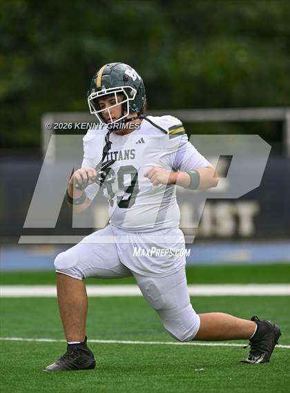 Thumbnail 2 in JV: Marist vs Blessed Trinity photogallery.