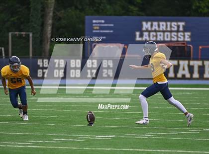 Thumbnail 3 in JV: Marist vs Blessed Trinity photogallery.
