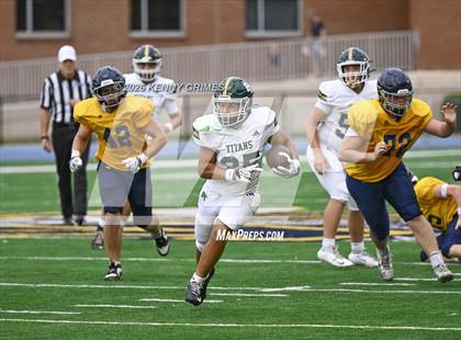 Thumbnail 1 in JV: Marist vs Blessed Trinity photogallery.