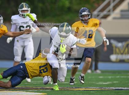 Thumbnail 2 in JV: Marist vs Blessed Trinity photogallery.