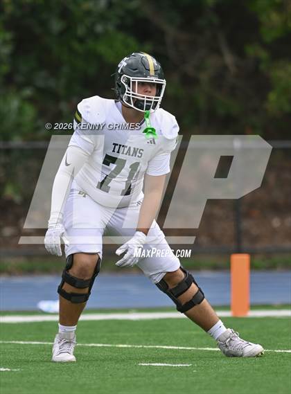 Thumbnail 1 in JV: Marist vs Blessed Trinity photogallery.