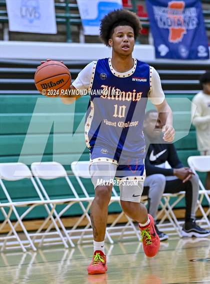 Thumbnail 1 in Illinois vs Wisconsin (Midwest All-Star Challenge) photogallery.