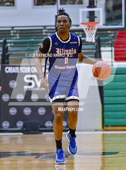 Thumbnail 2 in Illinois vs Wisconsin (Midwest All-Star Challenge) photogallery.