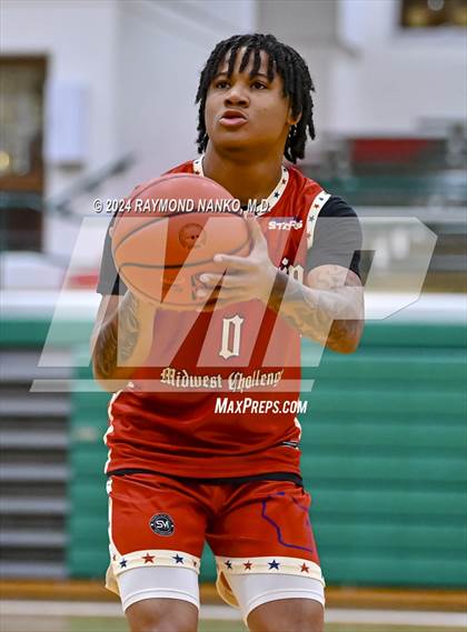 Thumbnail 2 in Illinois vs Wisconsin (Midwest All-Star Challenge) photogallery.