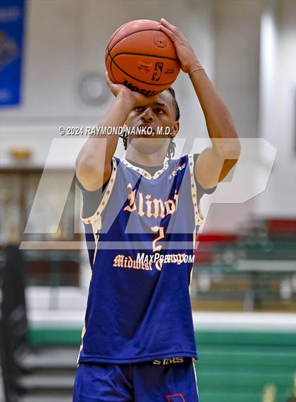 Thumbnail 1 in Illinois vs Wisconsin (Midwest All-Star Challenge) photogallery.