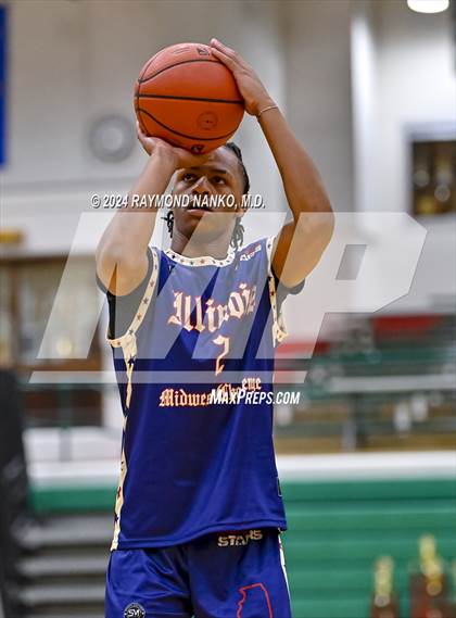Thumbnail 1 in Illinois vs Wisconsin (Midwest All-Star Challenge) photogallery.