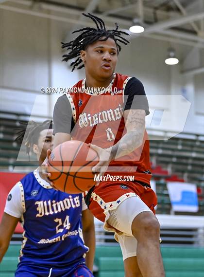Thumbnail 3 in Illinois vs Wisconsin (Midwest All-Star Challenge) photogallery.