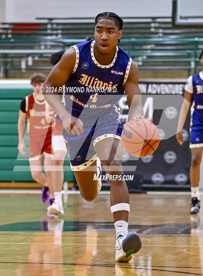 Thumbnail 1 in Illinois vs Wisconsin (Midwest All-Star Challenge) photogallery.