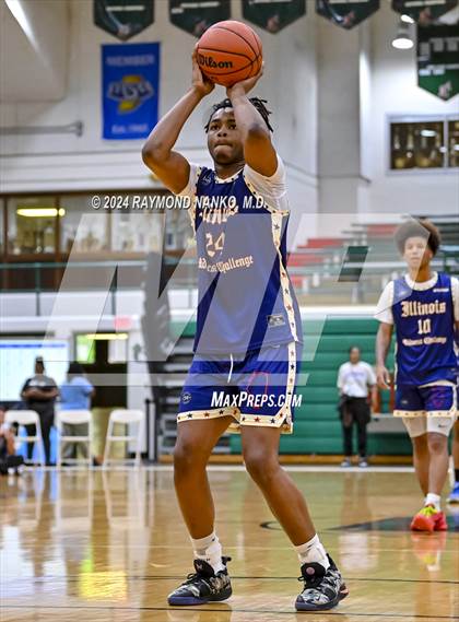 Thumbnail 3 in Illinois vs Wisconsin (Midwest All-Star Challenge) photogallery.
