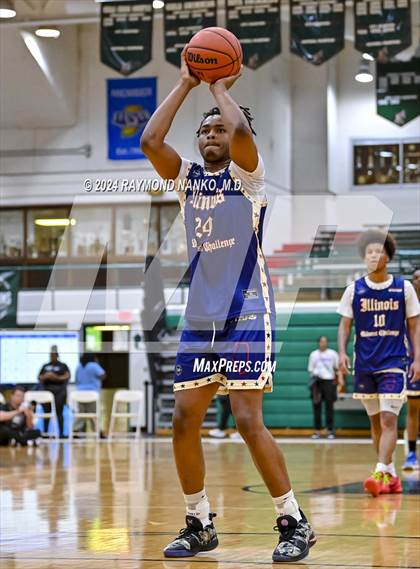 Thumbnail 1 in Illinois vs Wisconsin (Midwest All-Star Challenge) photogallery.
