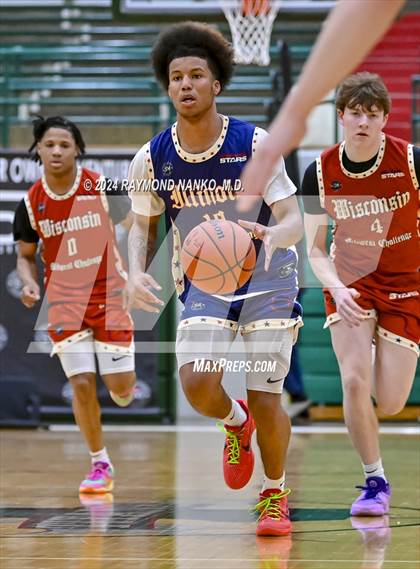 Thumbnail 2 in Illinois vs Wisconsin (Midwest All-Star Challenge) photogallery.