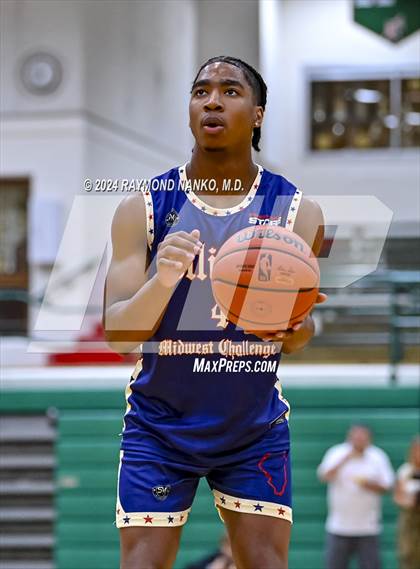 Thumbnail 1 in Illinois vs Wisconsin (Midwest All-Star Challenge) photogallery.