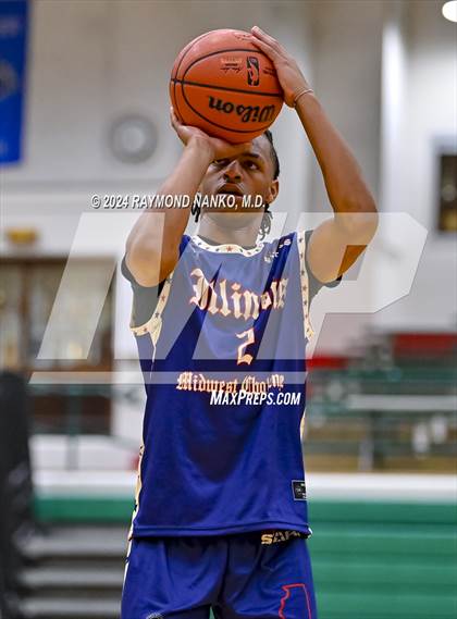 Thumbnail 1 in Illinois vs Wisconsin (Midwest All-Star Challenge) photogallery.