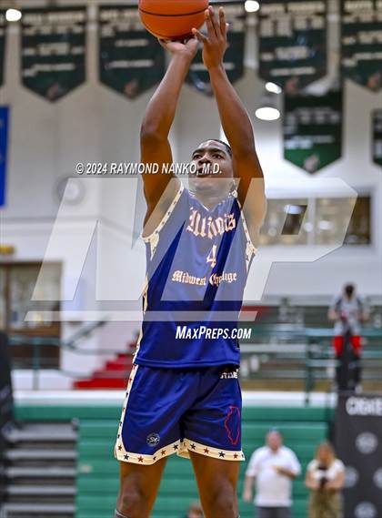 Thumbnail 1 in Illinois vs Wisconsin (Midwest All-Star Challenge) photogallery.