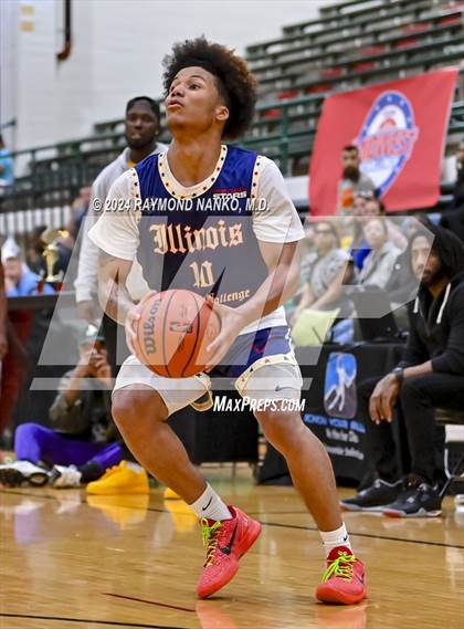 Thumbnail 1 in Illinois vs Wisconsin (Midwest All-Star Challenge) photogallery.