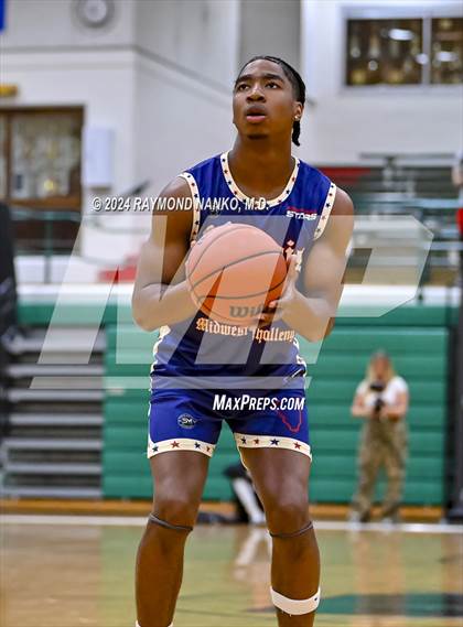 Thumbnail 2 in Illinois vs Wisconsin (Midwest All-Star Challenge) photogallery.
