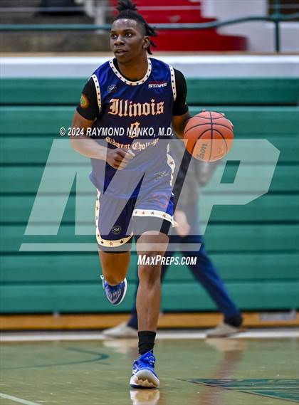 Thumbnail 3 in Illinois vs Wisconsin (Midwest All-Star Challenge) photogallery.