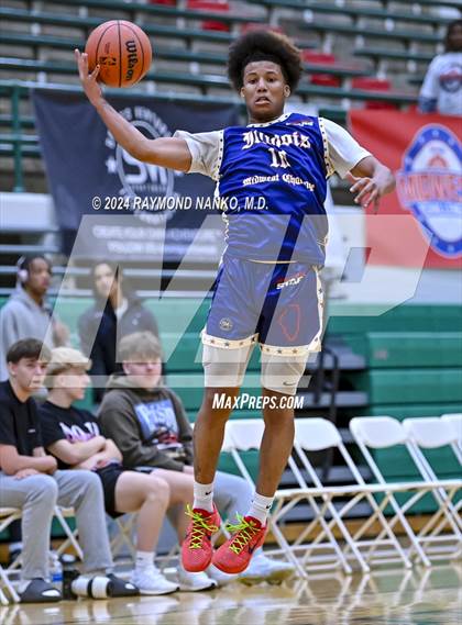 Thumbnail 3 in Illinois vs Wisconsin (Midwest All-Star Challenge) photogallery.