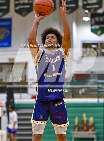 Thumbnail 2 in Illinois vs Wisconsin (Midwest All-Star Challenge) photogallery.