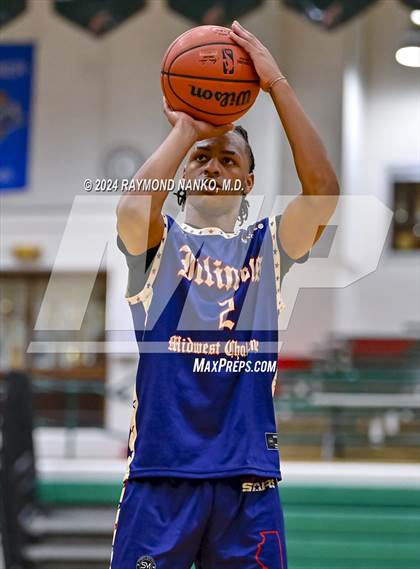 Thumbnail 2 in Illinois vs Wisconsin (Midwest All-Star Challenge) photogallery.