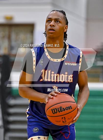 Thumbnail 3 in Illinois vs Wisconsin (Midwest All-Star Challenge) photogallery.