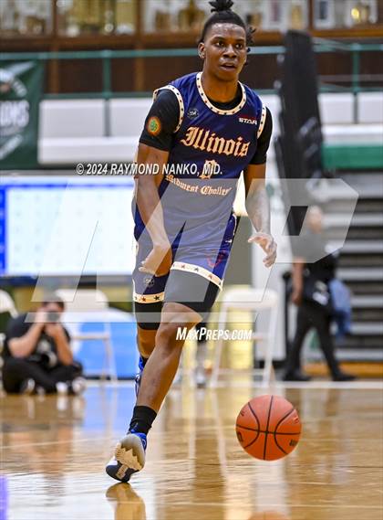Thumbnail 2 in Illinois vs Wisconsin (Midwest All-Star Challenge) photogallery.