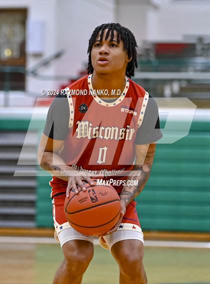 Thumbnail 3 in Illinois vs Wisconsin (Midwest All-Star Challenge) photogallery.