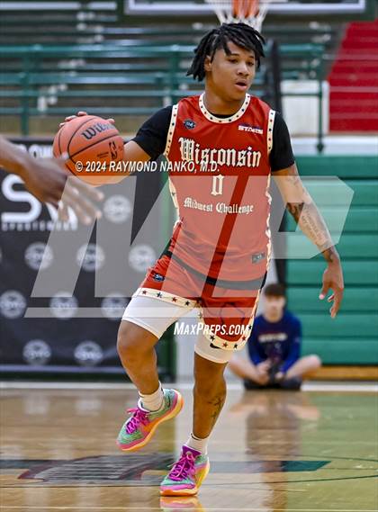 Thumbnail 2 in Illinois vs Wisconsin (Midwest All-Star Challenge) photogallery.