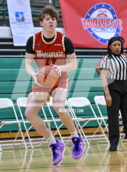 Thumbnail 2 in Illinois vs Wisconsin (Midwest All-Star Challenge) photogallery.
