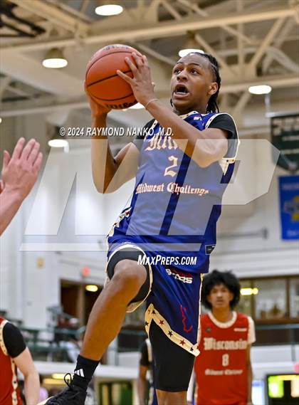 Thumbnail 3 in Illinois vs Wisconsin (Midwest All-Star Challenge) photogallery.