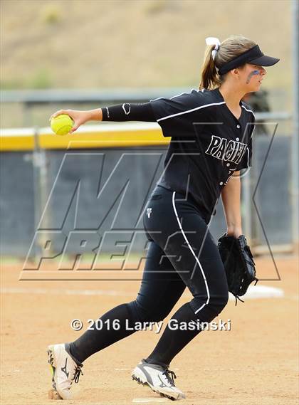 Thumbnail 1 in Valencia vs. Pacifica (CIF SS Playoffs) photogallery.